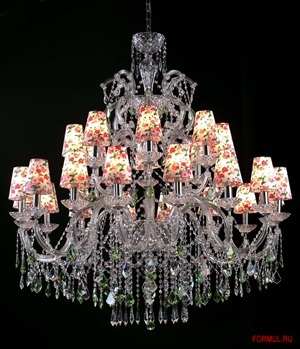 Люстра Beby Group 130/16+8 White Flowers